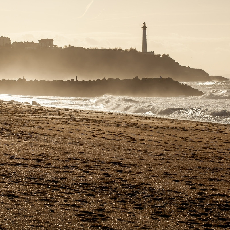 Plage d'Anglet - Surf et océan Atlantique