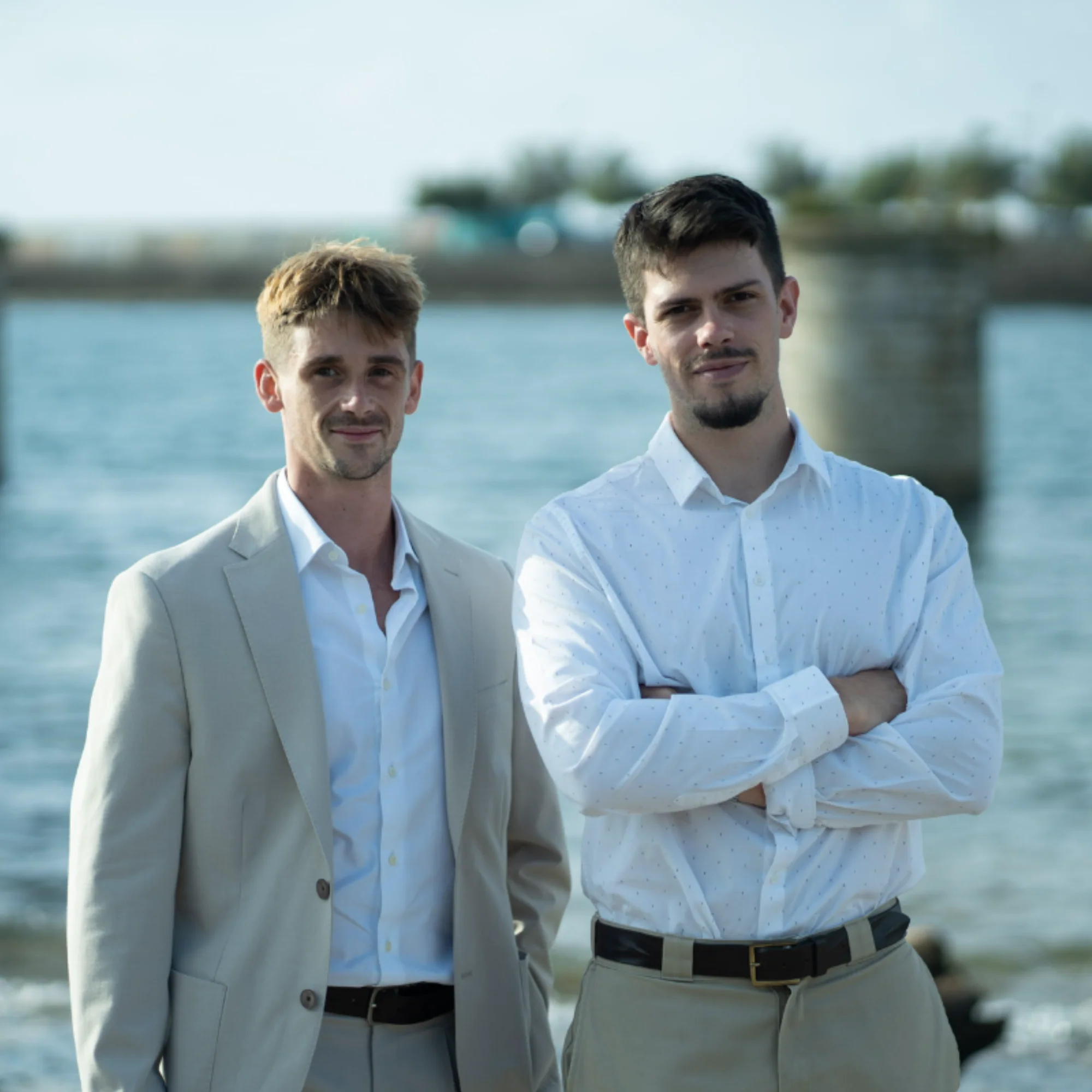 Rémi et André, fondateurs d'Aloweb - Agence web au Pays Basque