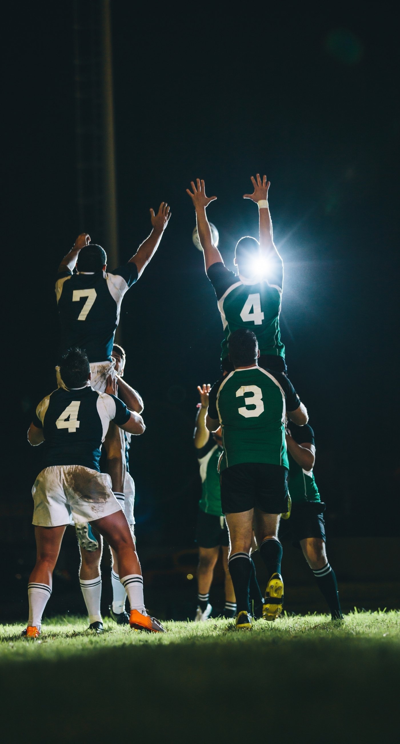 Rugby background mobile